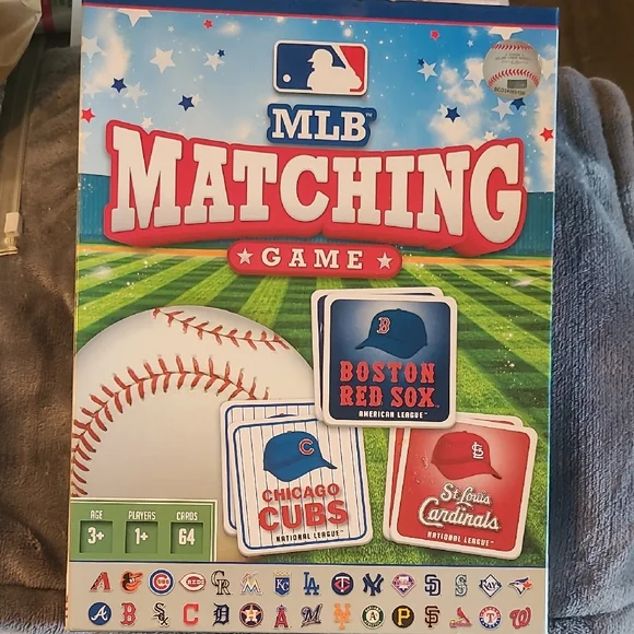 MLB Matching Game - Team Cards - Picture 1 of 4